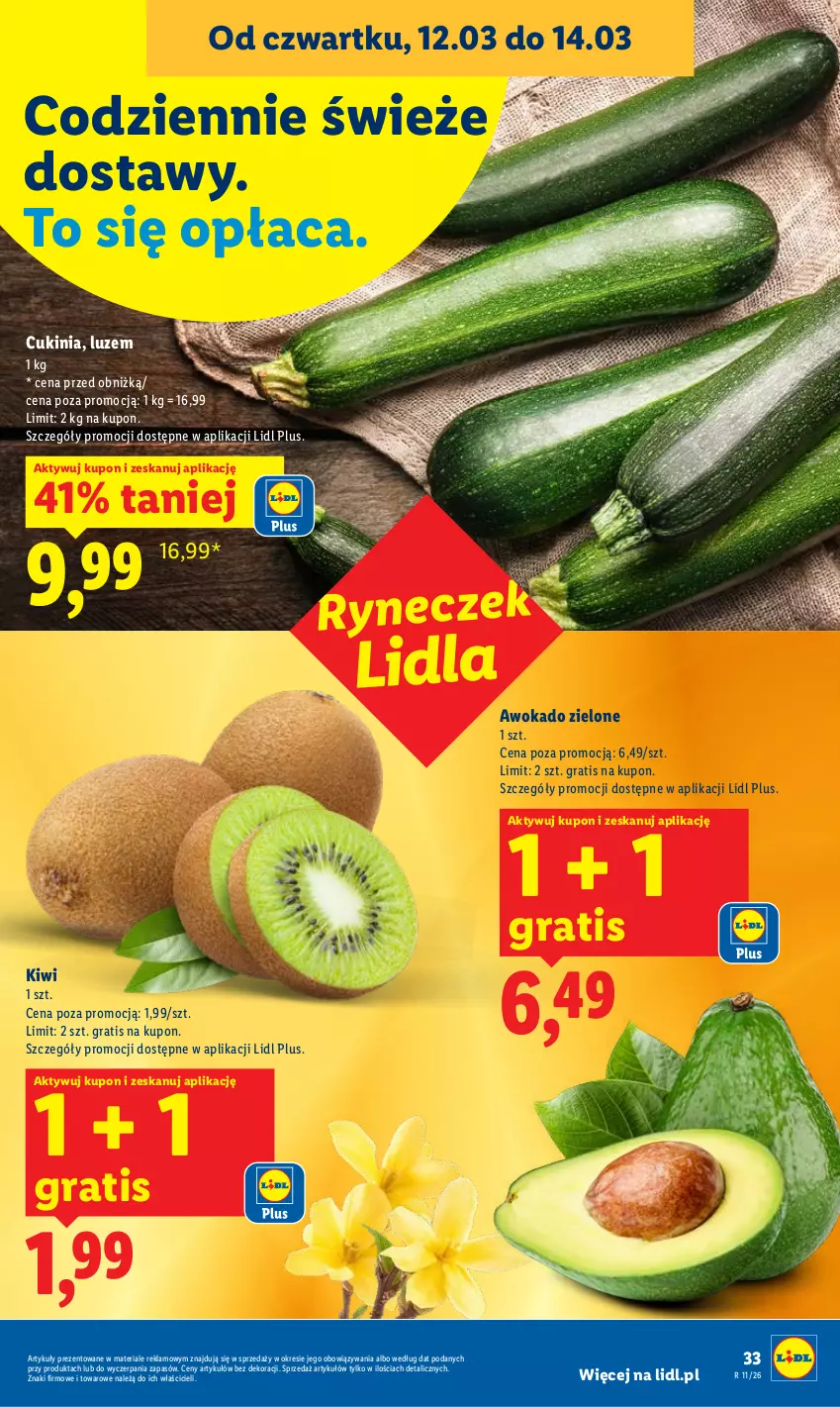 Gazetka promocyjna Lidl - GAZETKA - ważna 12.03 do 14.03.2026 - strona 35 - produkty: Gra, Kiwi