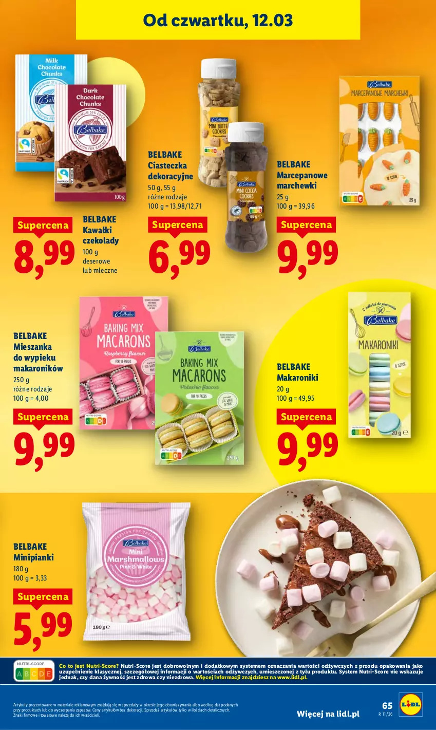 Gazetka promocyjna Lidl - GAZETKA - ważna 12.03 do 14.03.2026 - strona 67 - produkty: Deser, Kawa, Makaron, Ser