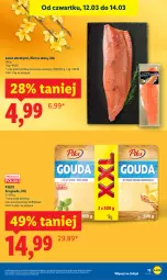 Gazetka promocyjna Lidl - GAZETKA - Gazetka - ważna od 14.03 do 14.03.2026 - strona 13 - produkty: Ser, Pilos, Gouda