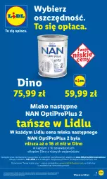 Gazetka promocyjna Lidl - GAZETKA - Gazetka - ważna od 14.03 do 14.03.2026 - strona 3 - produkty: Por, O nas, NAN Optipro, Mleko