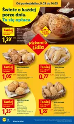 Gazetka promocyjna Lidl - GAZETKA - Gazetka - ważna od 14.03 do 14.03.2026 - strona 38 - produkty: Sok, Por, Bułka