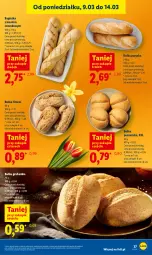 Gazetka promocyjna Lidl - GAZETKA - Gazetka - ważna od 14.03 do 14.03.2026 - strona 39 - produkty: Gra, Bułka fitness, Bagietka, Bułka grahamka, Bułka