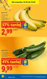 Gazetka promocyjna Lidl - GAZETKA - Gazetka - ważna od 14.03 do 14.03.2026 - strona 4 - produkty: Banany