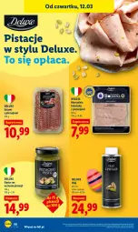 Gazetka promocyjna Lidl - GAZETKA - Gazetka - ważna od 14.03 do 14.03.2026 - strona 52 - produkty: Pistacje, Sos, Salami, Olej