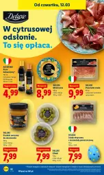 Gazetka promocyjna Lidl - GAZETKA - Gazetka - ważna od 14.03 do 14.03.2026 - strona 54 - produkty: Oliwki, Prosciutto, Ricotta, Schab wieprzowy, Pieprz, Mola, Mango