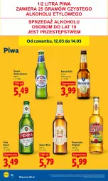 Gazetka promocyjna Lidl - GAZETKA - Gazetka - ważna od 14.03 do 14.03.2026 - strona 64 - produkty: Piwa, Por, Gin, Desperados, Perła, Limonka, Imbir