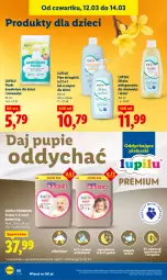 Gazetka promocyjna Lidl - GAZETKA - Gazetka - ważna od 14.03 do 14.03.2026 - strona 70 - produkty: Płyn do kąpieli, Por, O Bag, Szampon, Dzieci, Fa