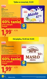 Gazetka promocyjna Lidl - GAZETKA - Gazetka - ważna od 14.03 do 14.03.2026 - strona 8 - produkty: Mlekovita, Pilos, Masło, Mleko