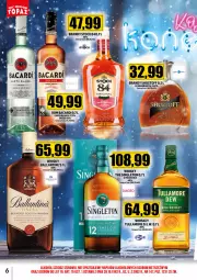 Gazetka promocyjna Topaz - Gazetka - Gazetka - ważna od 31.12 do 31.12.2023 - strona 6 - produkty: Rum, Gra, Whiskey, Bacardi, Stock, Whisky, Ballantine's, Brandy