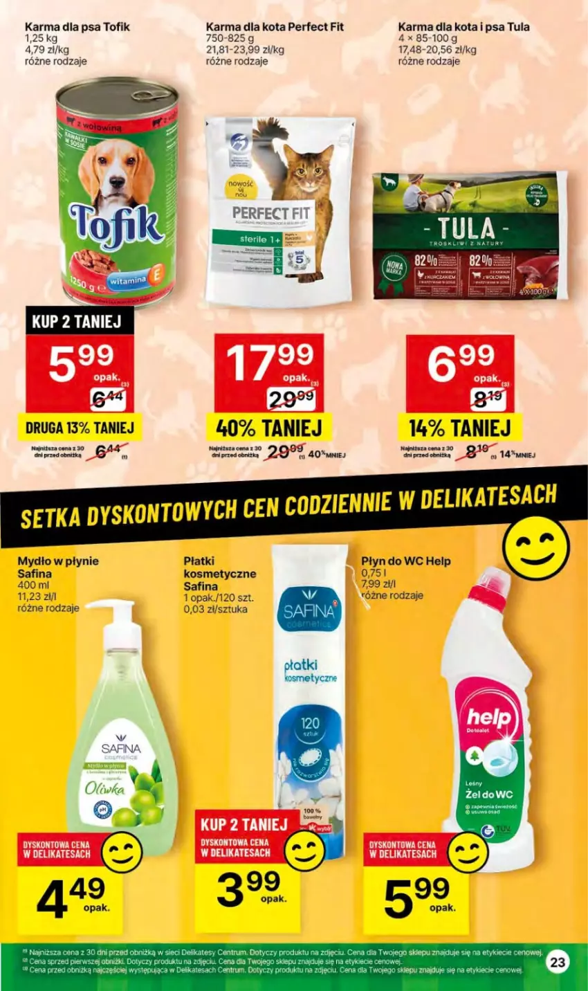 Gazetka promocyjna Delikatesy Centrum - Dyskontowe ceny w Delikatesach Centrum - ważna 18.01 do 24.01.2024 - strona 23 - produkty: Mydło, Mydło w płynie