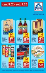 Gazetka promocyjna Aldi - Wybieram ALDI bo jest tanio! - Gazetka - ważna od 07.02 do 07.02.2026 - strona 4 - produkty: Gra, Cukier, Chipsy, Dallmayr, Kawa mielona, Kawa, Diamant, Herbata czarna, Syrop, Pringles, Cukier trzcinowy, Herbata, Herbapol