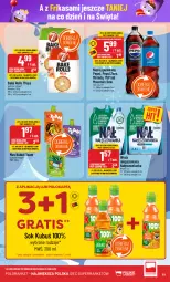 Gazetka promocyjna PoloMarket - Gazetka pomocyjna - Gazetka - ważna od 26.11 do 26.11.2024 - strona 61 - produkty: Nałęczowianka, Sok, Mus, Gra, Mirinda, Pepsi, Pizza, Napój gazowany, Kubuś, Napój