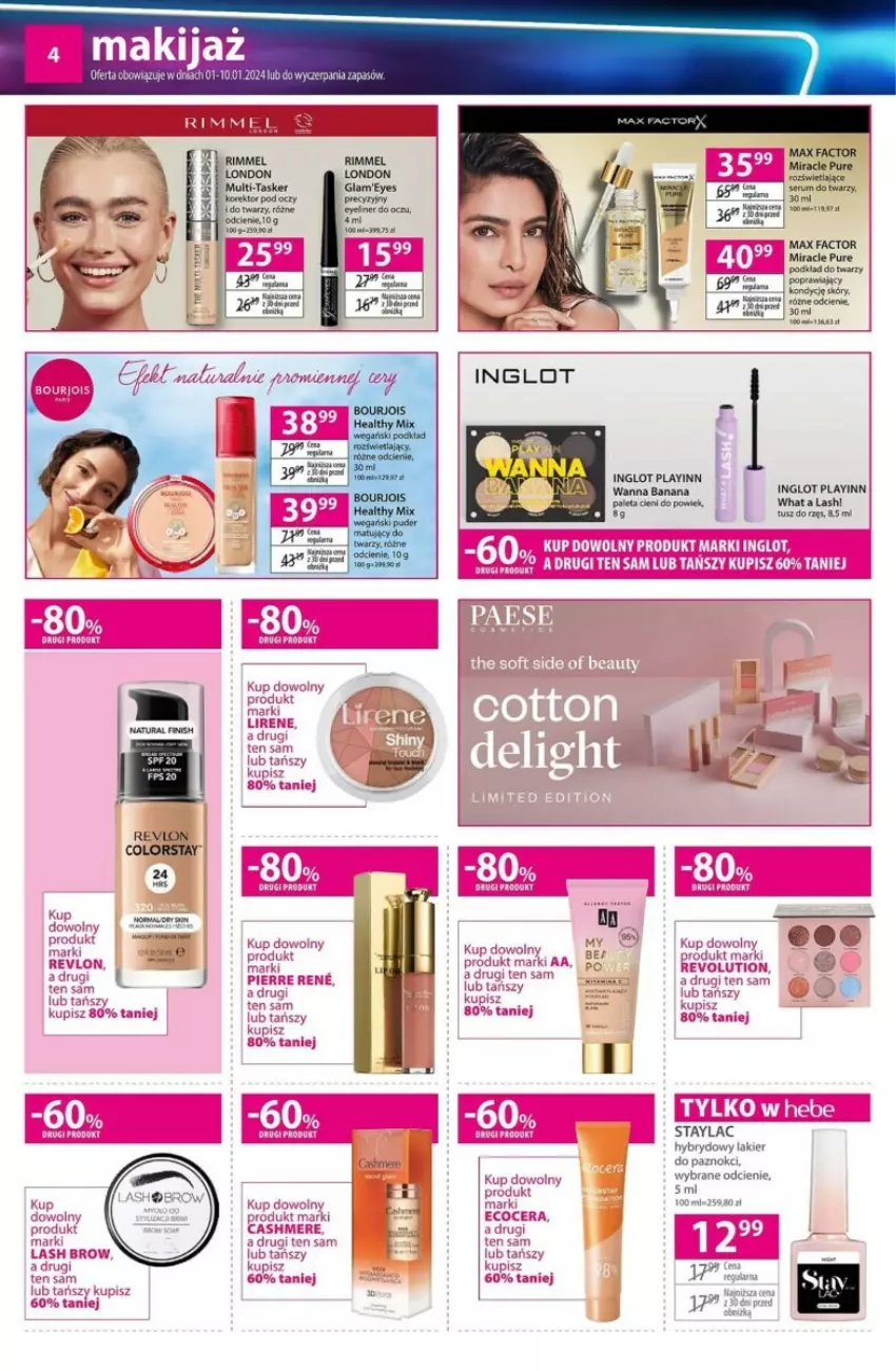 Gazetka promocyjna Hebe - ważna 01.01 do 10.01.2024 - strona 11 - produkty: Rimmel London