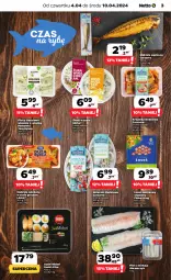 Gazetka promocyjna Netto - Artykuły spożywcze - Gazetka - ważna od 10.04 do 10.04.2024 - strona 3 - produkty: Sos, Filet z mintaja, Sałat, Sushi, Krajanka śledziowa, Koreczki śledziowe, Mintaj, Lisner