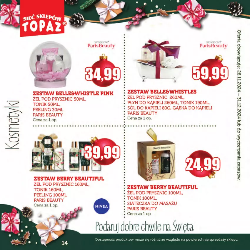 Gazetka promocyjna Topaz - Gazetka - ważna 28.11 do 31.12.2024 - strona 14