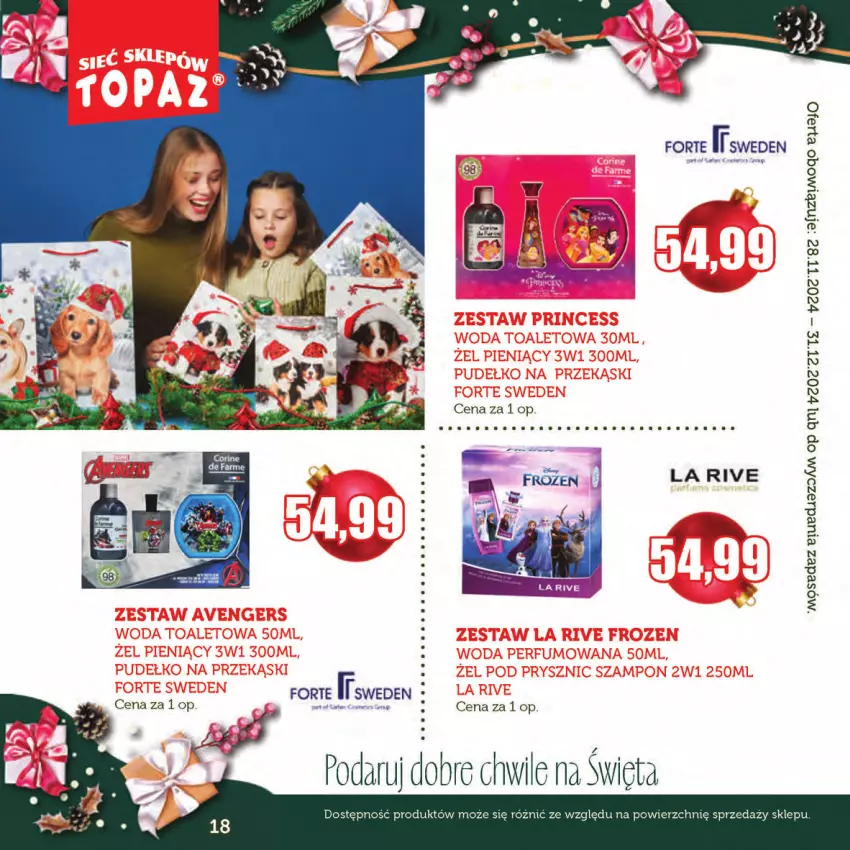 Gazetka promocyjna Topaz - Gazetka - ważna 28.11 do 31.12.2024 - strona 18