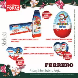 Gazetka promocyjna Topaz - Gazetka - Gazetka - ważna od 31.12 do 31.12.2024 - strona 4 - produkty: Ferrero