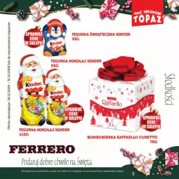 Gazetka promocyjna Topaz - Gazetka - Gazetka - ważna od 31.12 do 31.12.2024 - strona 5 - produkty: Ferrero