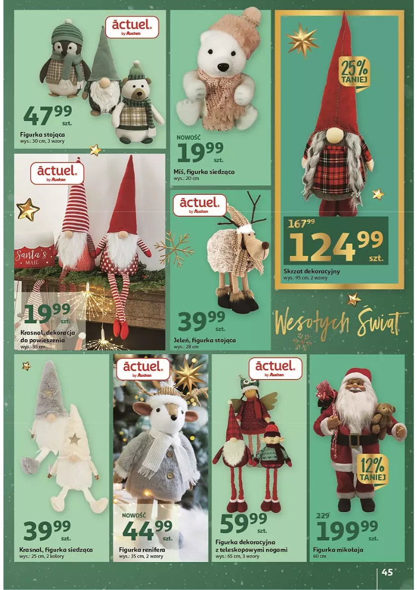 Gazetka promocyjna Auchan - Katalog MAGIA zabawek i dekoracji! - ważna 10.11 do 23.11.2022 - strona 45 - produkty: Renifer, Teleskop