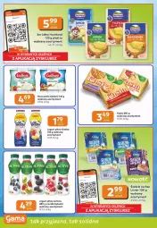 Gazetka promocyjna Gama - Gazetka Gama - Gazetka - ważna od 27.01 do 27.01.2026 - strona 6 - produkty: Mozzarella, Ser, Gra, Jogurt, Probiotyk, Activia, Hochland, Galbani, Kasia, Jogurt pitny, Lisner