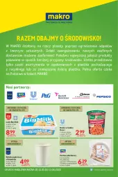 Gazetka promocyjna Makro - [Oferta specjalna] Razem dbajmy o środowisko - Gazetka - ważna od 13.06 do 13.06.2022 - strona 1 - produkty: Noż, Gra, Papier, Big Milk, Lody, Kubek papierowy, Talerz, Kubek, Knorr, Fa