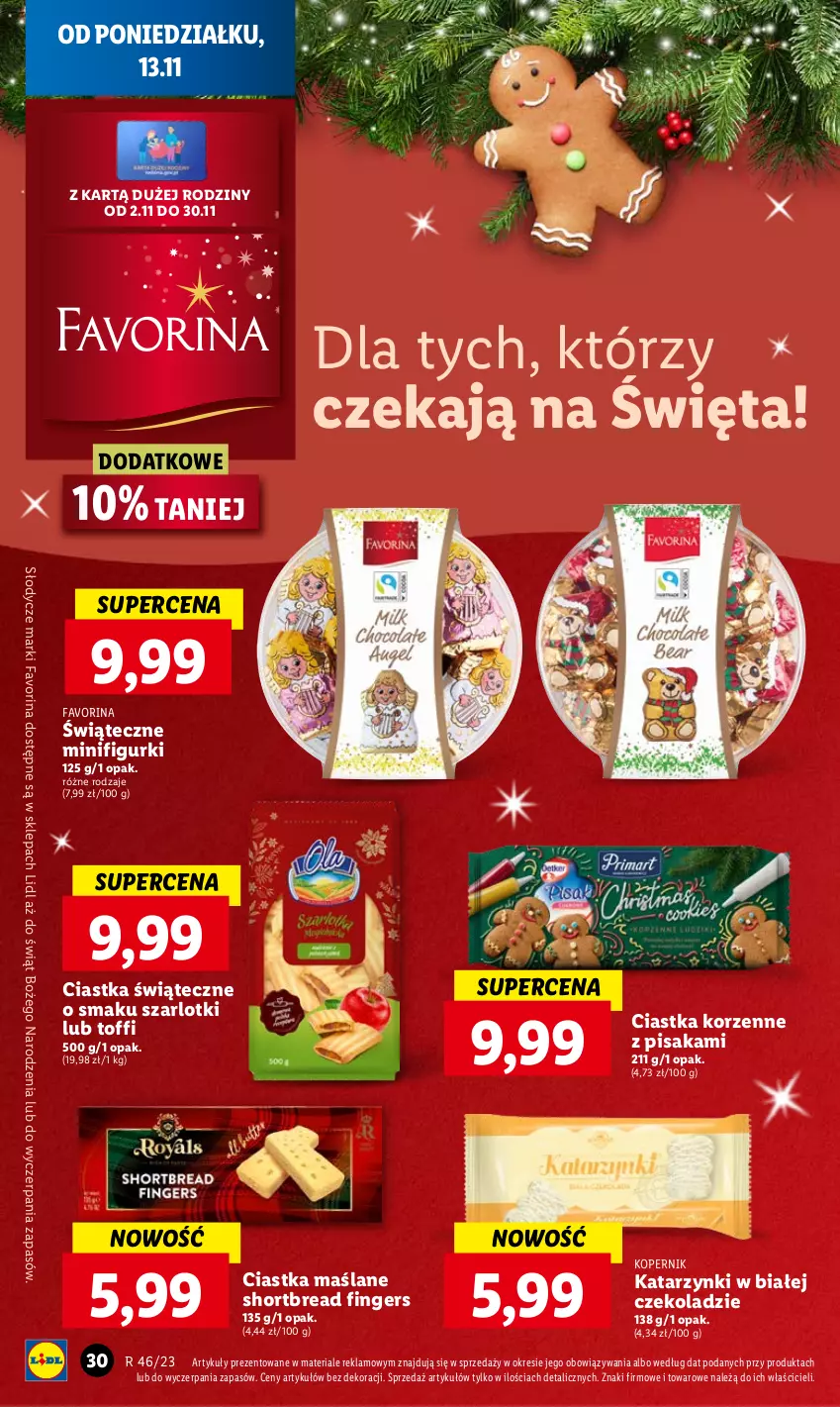 Gazetka promocyjna Lidl - GAZETKA - ważna 13.11 do 15.11.2023 - strona 46 - produkty: Ciastka, Fa