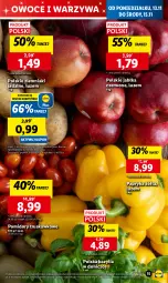 Gazetka promocyjna Lidl - GAZETKA - Gazetka - ważna od 15.11 do 15.11.2023 - strona 31 - produkty: Warzywa, Gra, Papryka, Ziemniaki, Papryka żółta, Bazyl, Owoce, Bazylia, Olej, Pomidory, Jabłka