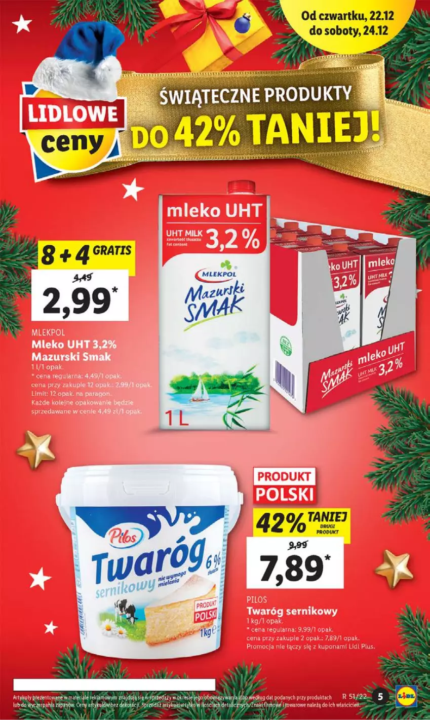 Gazetka promocyjna Lidl - GAZETKA - ważna 22.12 do 24.12.2022 - strona 5 - produkty: Gra