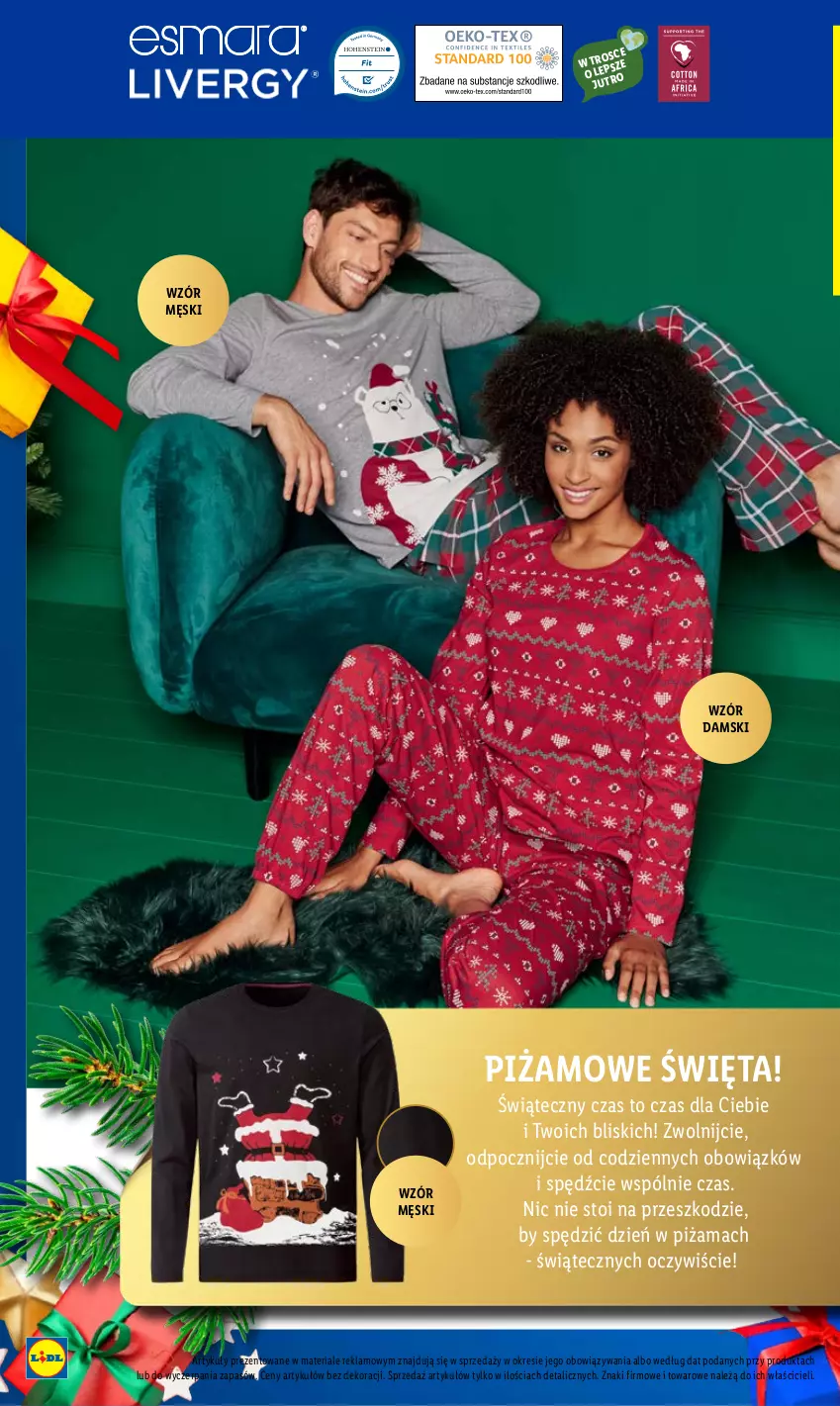 Gazetka promocyjna Lidl - GAZETKA - ważna 22.12 do 24.12.2022 - strona 87 - produkty: Piżama