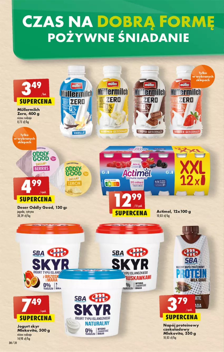 Gazetka promocyjna Biedronka - W tym tygodniu - ważna 18.08 do 24.08.2022 - strona 30 - produkty: Deser, Isla, Jogurt, Mleko, Mlekovita, Napój, Ser