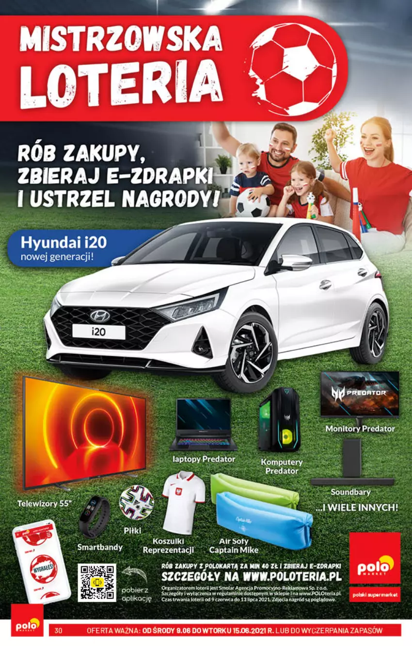 Gazetka promocyjna PoloMarket - Gazetka promocyjna - ważna 09.06 do 15.06.2021 - strona 30 - produkty: Mola, Monitor, Soundbar, Top