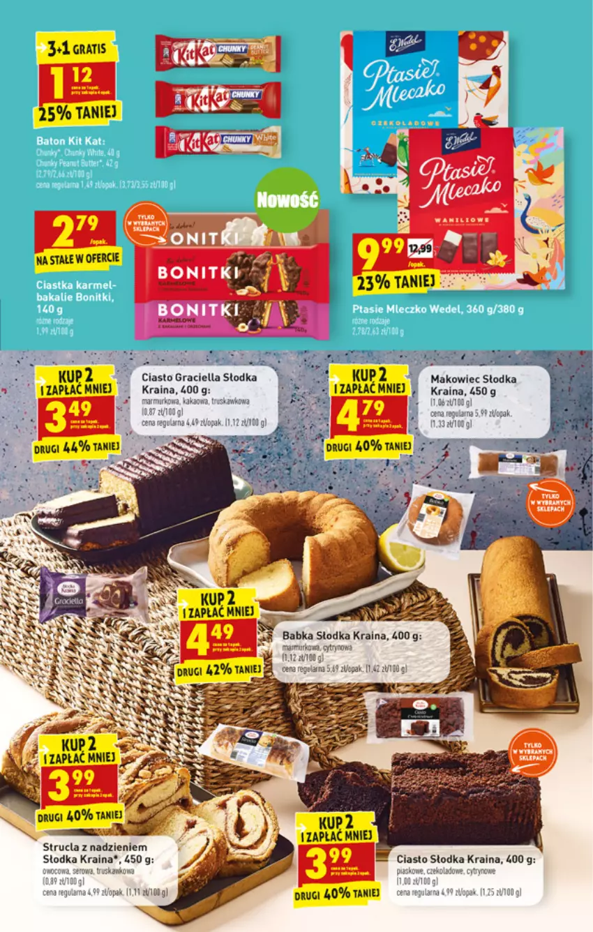 Gazetka promocyjna Biedronka - W tym tygodniu - ważna 17.05 do 22.05.2021 - strona 37 - produkty: Babka, Bonitki, Gala, Gra, Jaja, Kret, LANA, LG, Makowiec, Rama, Strucla, Taca