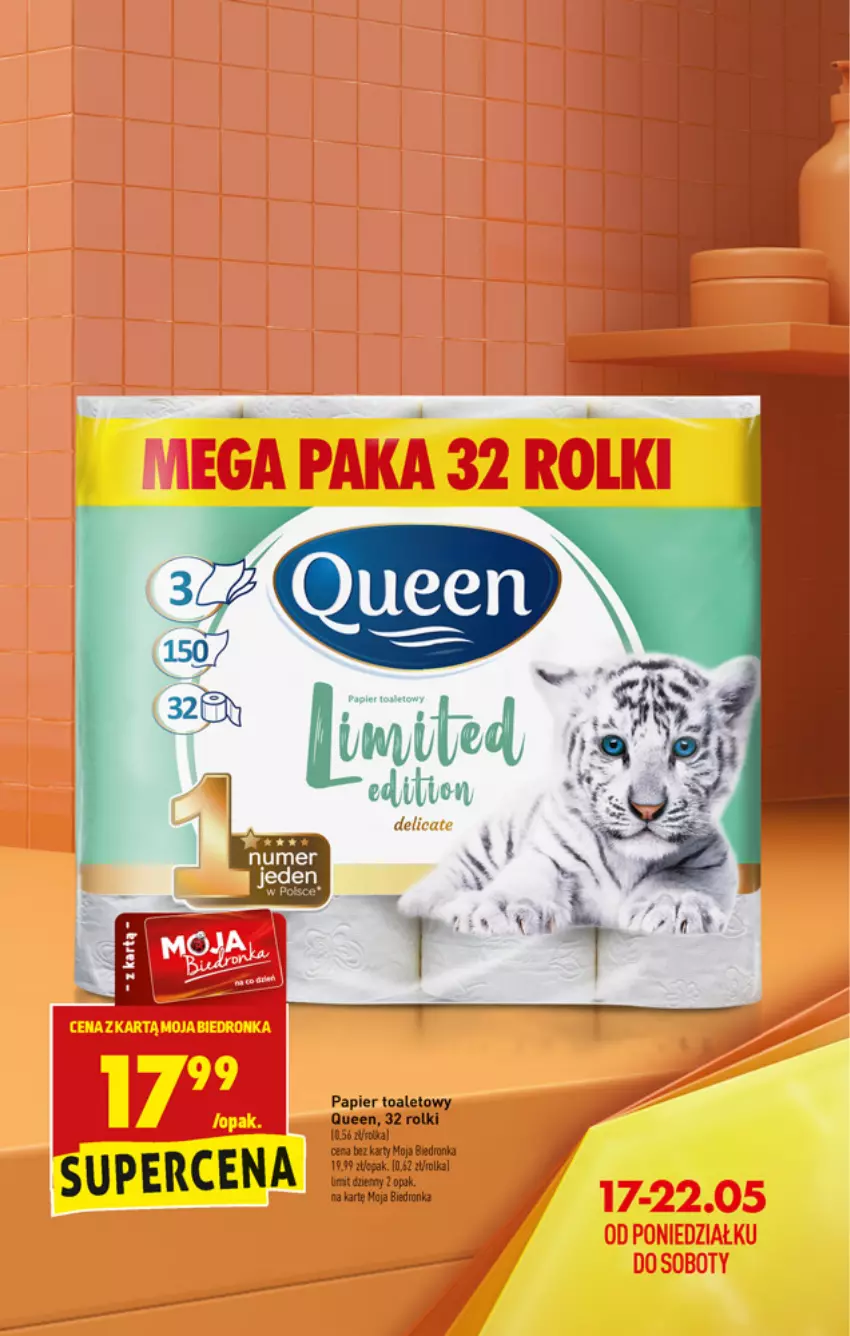 Gazetka promocyjna Biedronka - W tym tygodniu - ważna 17.05 do 22.05.2021 - strona 9 - produkty: Dron, Papier, Papier toaletowy, Rolki