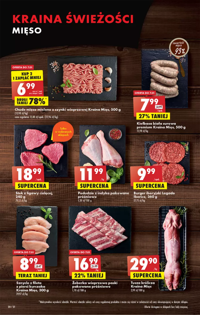 Gazetka promocyjna Biedronka - Gazetka - Biedronka.pl - ważna 05.01 do 11.01.2023 - strona 20 - produkty: Acer, Burger, Kurczak, Mięso, Mięso mielone, Mięso mielone z szynki