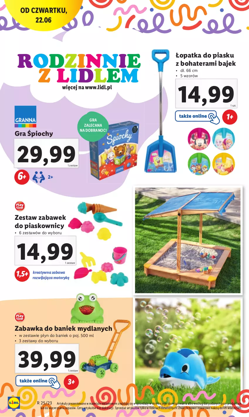 Gazetka promocyjna Lidl - GAZETKA - ważna 19.06 do 24.06.2023 - strona 20 - produkty: Gra, Tera, Zabawka