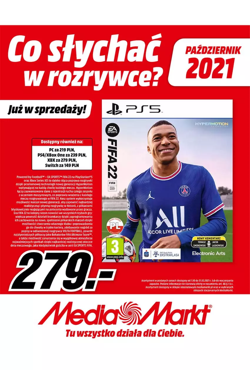 Gazetka promocyjna Media Markt - Gazetka Media Markt - ważna 01.10 do 31.10.2021 - strona 1 - produkty: Fa, Olej, Xbox