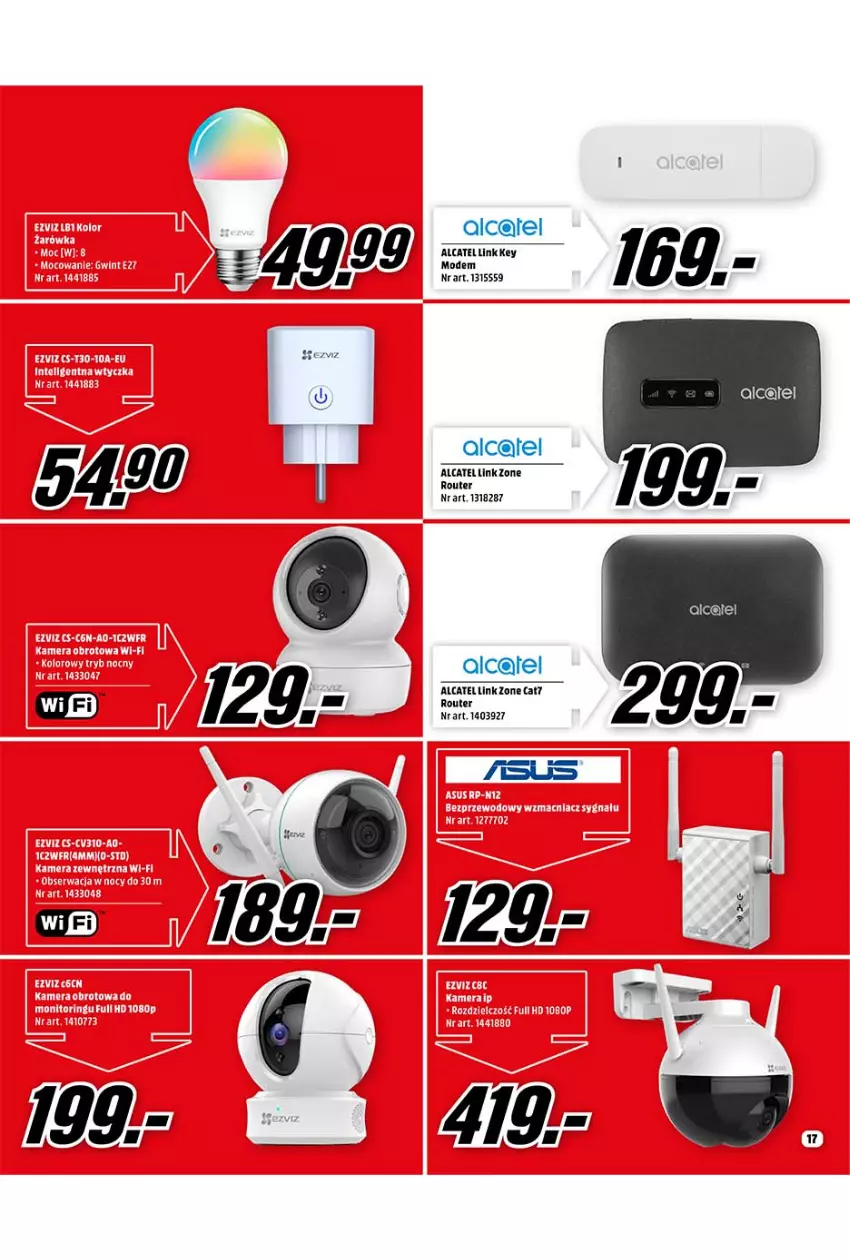 Gazetka promocyjna Media Markt - Gazetka Media Markt - ważna 01.10 do 31.10.2021 - strona 17 - produkty: Router