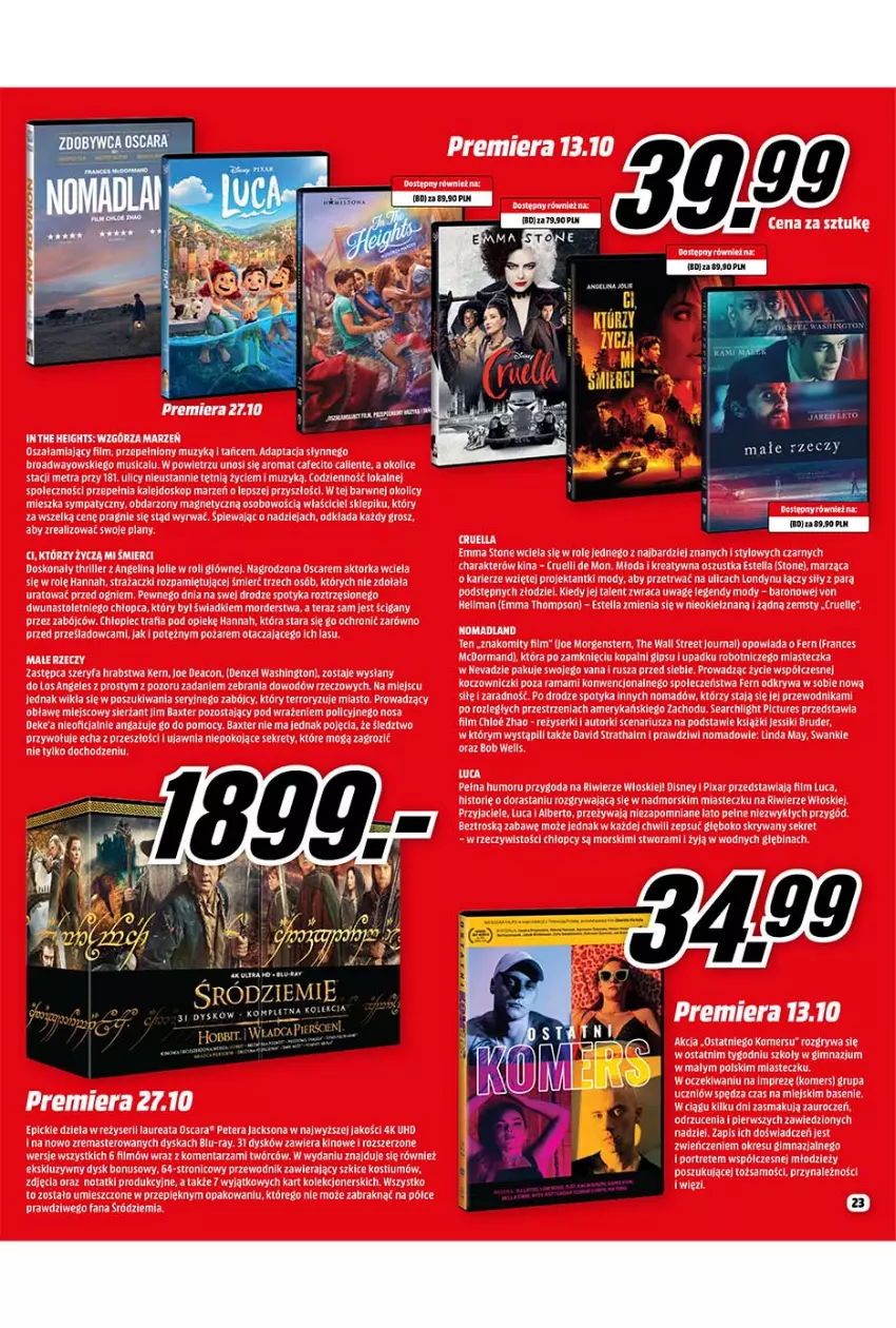 Gazetka promocyjna Media Markt - Gazetka Media Markt - ważna 01.10 do 31.10.2021 - strona 23 - produkty: Cif, DAX, Fa, Kiwi, LG, MOIA, Oleo, Tera, Waga