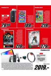 Gazetka promocyjna Media Markt - Gazetka Media Markt - Gazetka - ważna od 31.10 do 31.10.2021 - strona 2 - produkty: Nintendo Switch, Top, Sok, Por, Gry, Gra, Głośnik, Tablet, Cień, Tera, Kontroler, Telewizor, Oleo, Metro