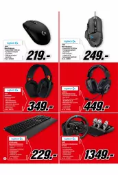 Gazetka promocyjna Media Markt - Gazetka Media Markt - Gazetka - ważna od 31.10 do 31.10.2021 - strona 8 - produkty: Gry, Gra, Logitech, Mysz