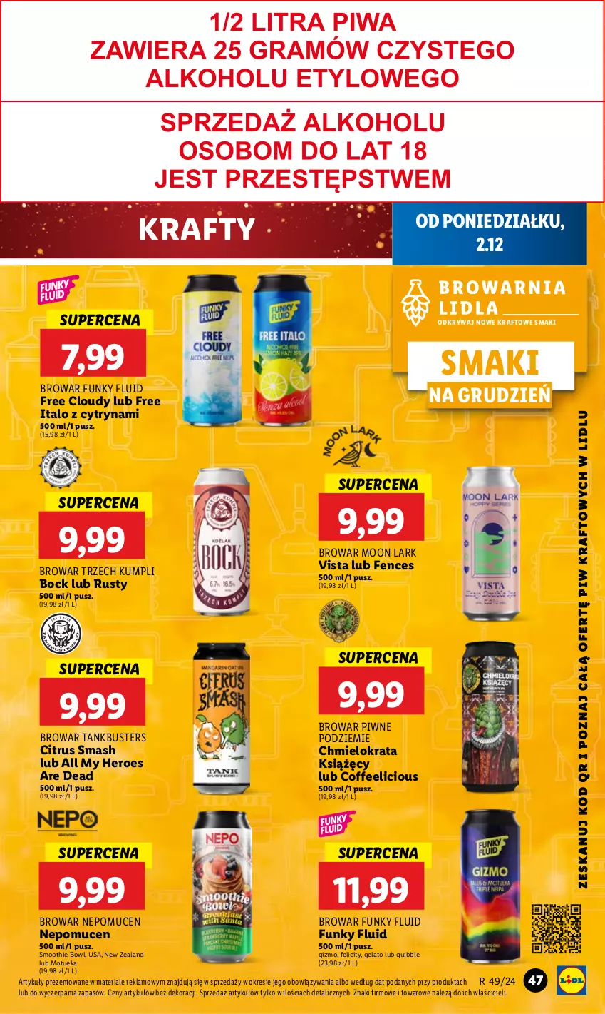 Gazetka promocyjna Lidl - GAZETKA - ważna 02.12 do 04.12.2024 - strona 49 - produkty: Rust, Smoothie