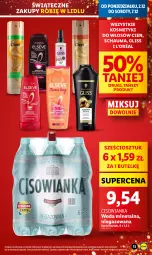 Gazetka promocyjna Lidl - GAZETKA - Gazetka - ważna od 04.12 do 04.12.2024 - strona 13 - produkty: L’Oréal, Schauma, Woda mineralna, Woda, Cisowianka