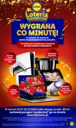 Gazetka promocyjna Lidl - GAZETKA - Gazetka - ważna od 04.12 do 04.12.2024 - strona 15 - produkty: Konsola, Top, Gra, Robot, Mola, PlayStation 5, PlayStation, Samsung