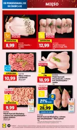 Gazetka promocyjna Lidl - GAZETKA - Gazetka - ważna od 04.12 do 04.12.2024 - strona 30 - produkty: Kurczak, Mięso mielone, Kaczka, Tusz, Mięso