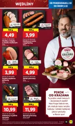 Gazetka promocyjna Lidl - GAZETKA - Gazetka - ważna od 04.12 do 04.12.2024 - strona 35 - produkty: Piec, Szynka, Kiełbasa krucha, PIKOK, Boczek, Kabanos, Schab pieczony, Kiełbasa, Boczek pieczony