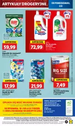 Gazetka promocyjna Lidl - GAZETKA - Gazetka - ważna od 04.12 do 04.12.2024 - strona 65 - produkty: Gra, Papier, Rama, Bref, Ręcznik, Mola, Fairy, Zmywarki, Flora, Ariel, Fa