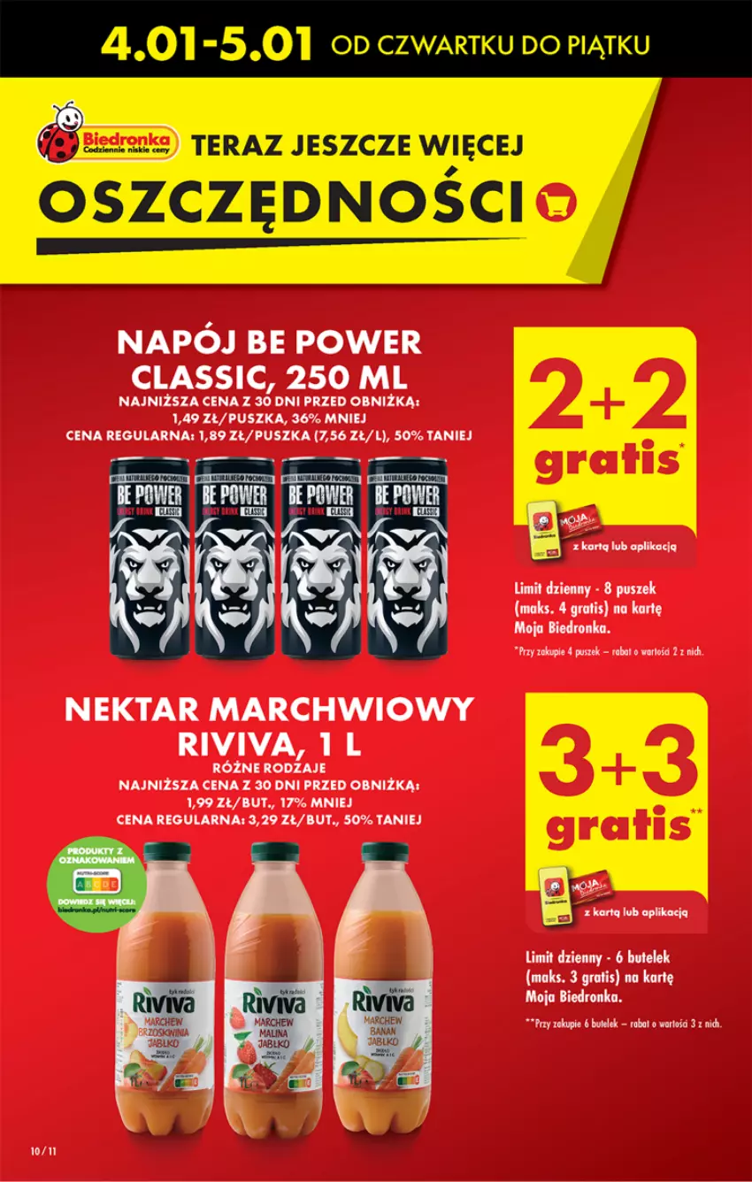 Gazetka promocyjna Biedronka - Od czwartku - ważna 04.01 do 10.01.2024 - strona 10 - produkty: Dron, Gra, Napój, Nektar, Tera