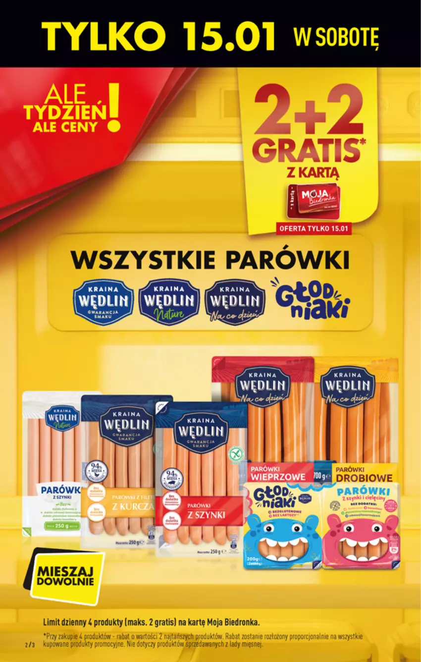 Gazetka promocyjna Biedronka - W tym tygodniu - ważna 13.01 do 19.01.2022 - strona 2 - produkty: Dron, Gra, Parówki, Por