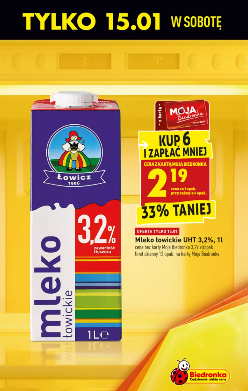 Gazetka promocyjna Biedronka - W tym tygodniu - ważna 13.01 do 19.01.2022 - strona 3 - produkty: Dron, Mleko