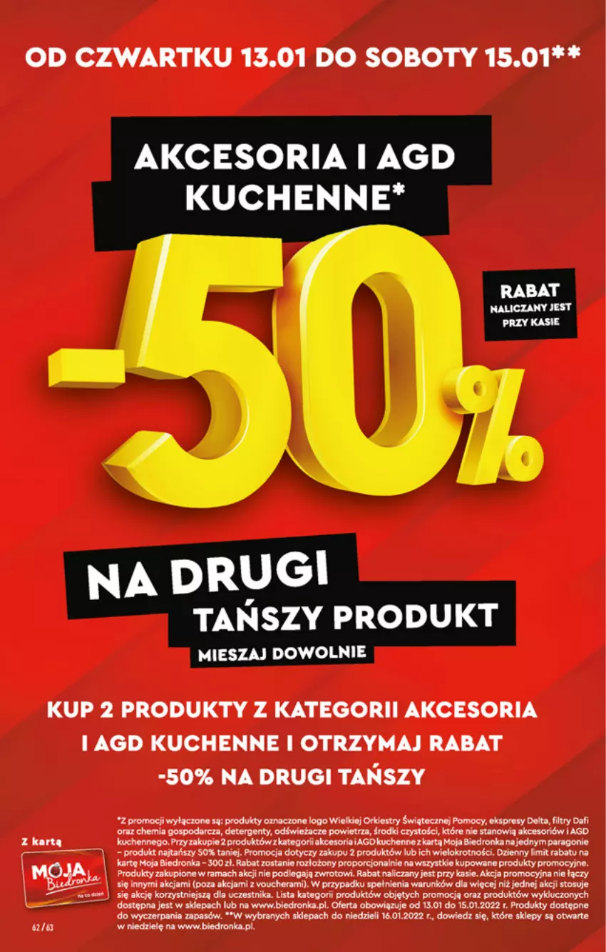 Gazetka promocyjna Biedronka - W tym tygodniu - ważna 13.01 do 19.01.2022 - strona 62 - produkty: Dron, Fa, Por, Rama